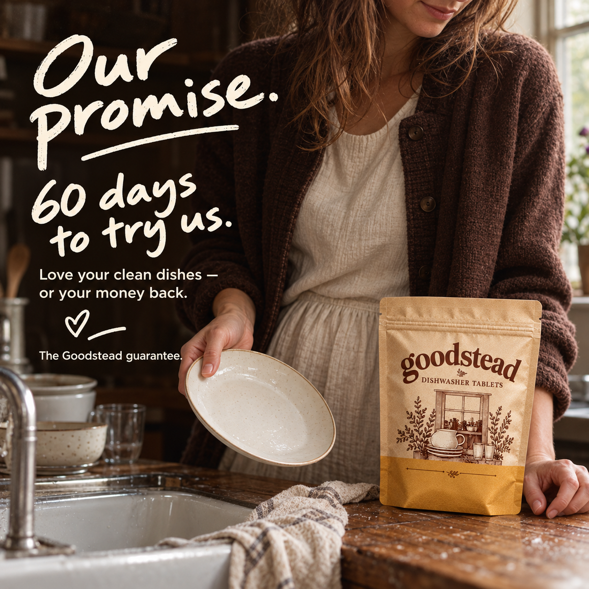 Goodstead™️ Non Toxic Dishwasher Tablets
