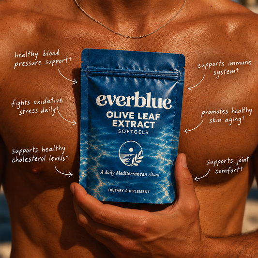 EVERBLUE OLIVE LEAF EXTRACT SOFTGELS