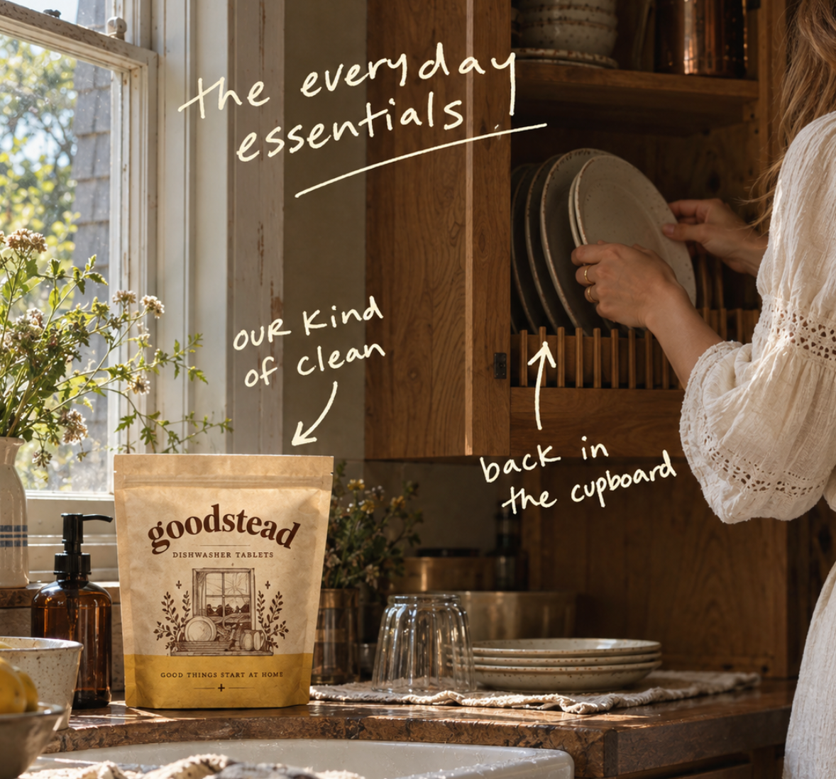 Goodstead™️ Non Toxic Dishwasher Tablets